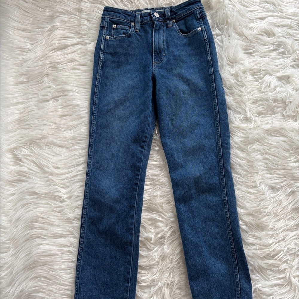 AMO Chloe High Rise Straight Crop Affection Jeans - Picture 2 of 7